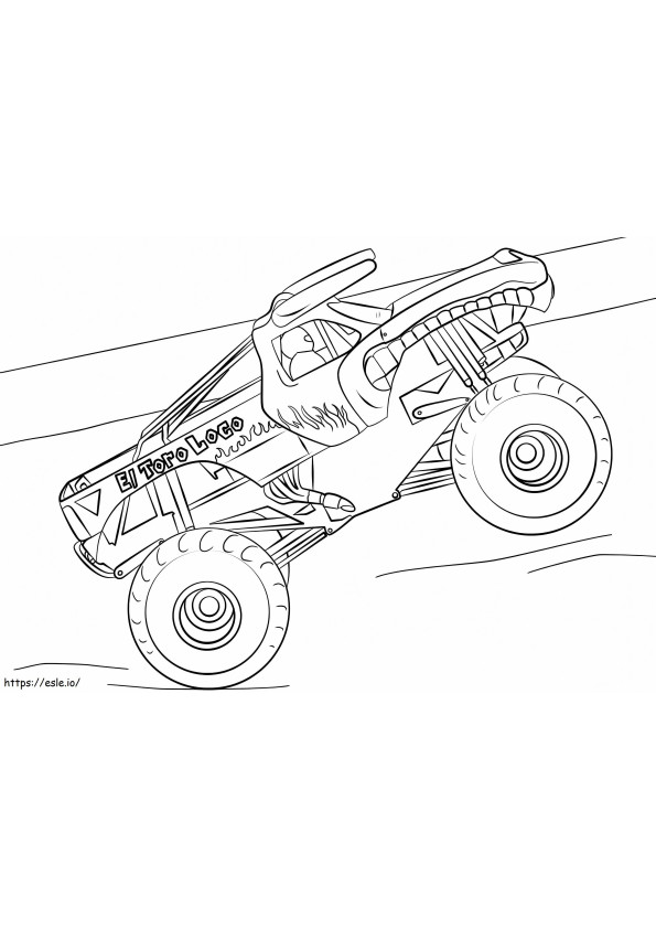 35 Epic Monster Truck Coloring Page Printable 16