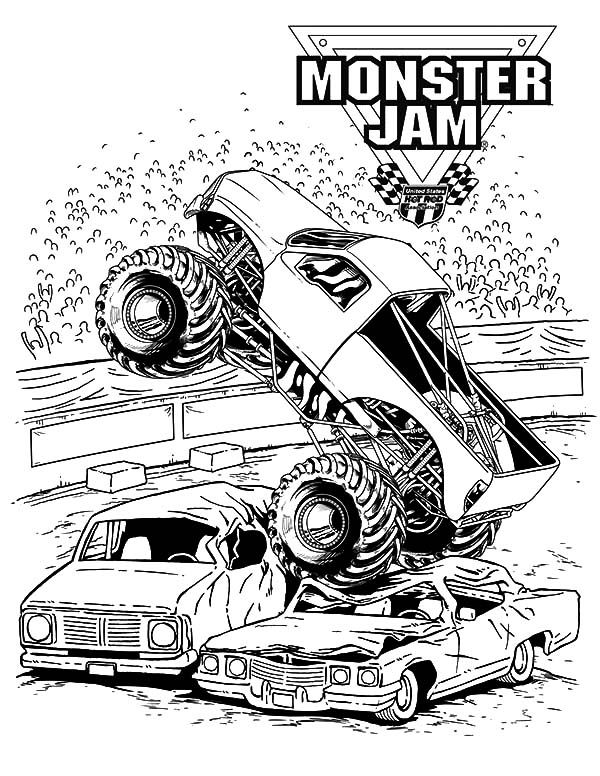 35 Epic Monster Truck Coloring Page Printable 21