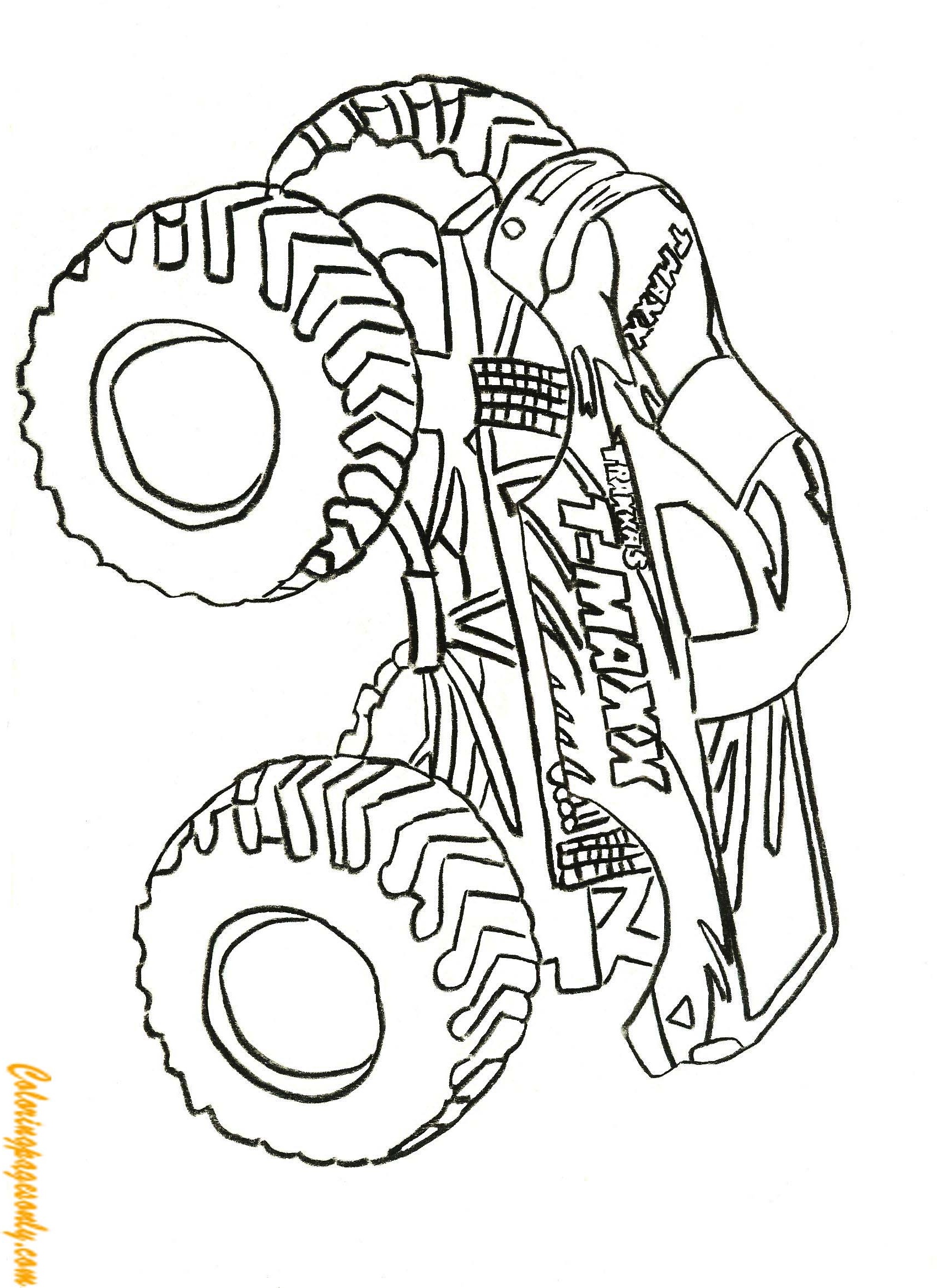 35 Epic Monster Truck Coloring Page Printable 22