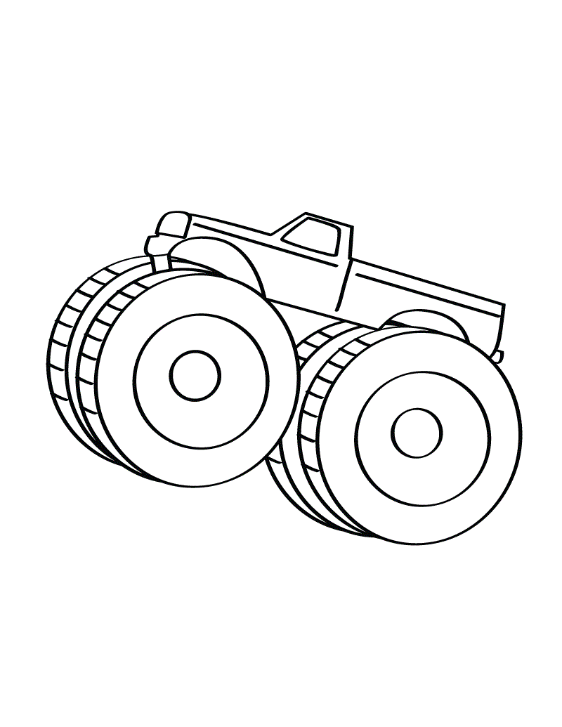 35 Epic Monster Truck Coloring Page Printable 24