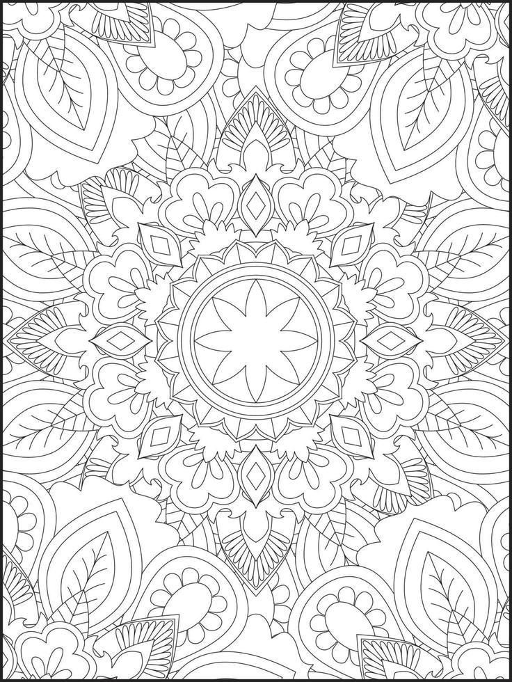 35 Flower Mandala Coloring Pages Printable 22