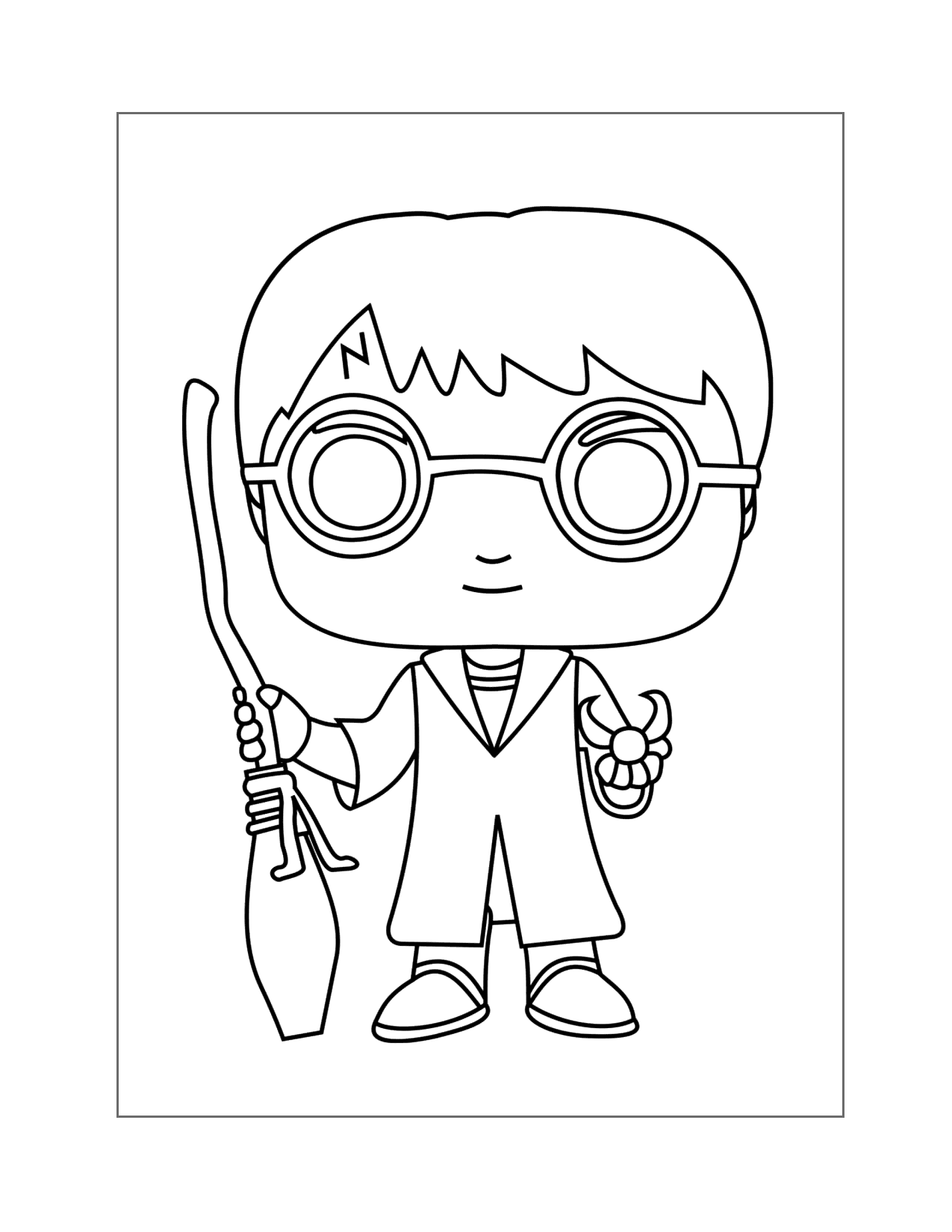 35 Funko Pop Coloring Pages Printable 11