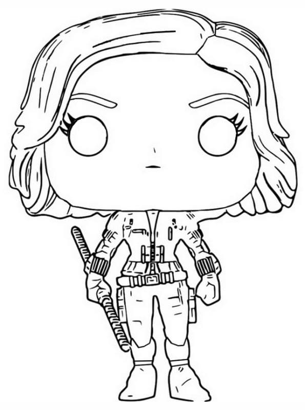 35 Funko Pop Coloring Pages Printable 19