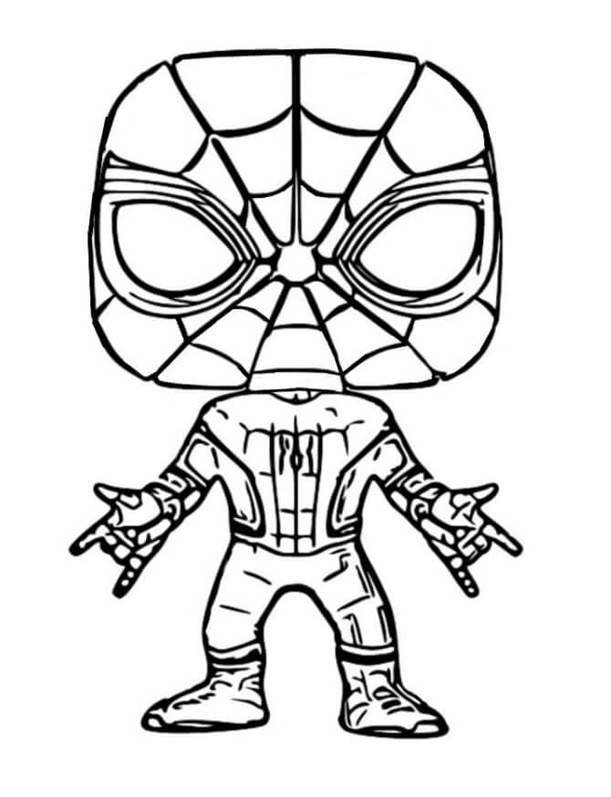 35 Funko Pop Coloring Pages Printable 2