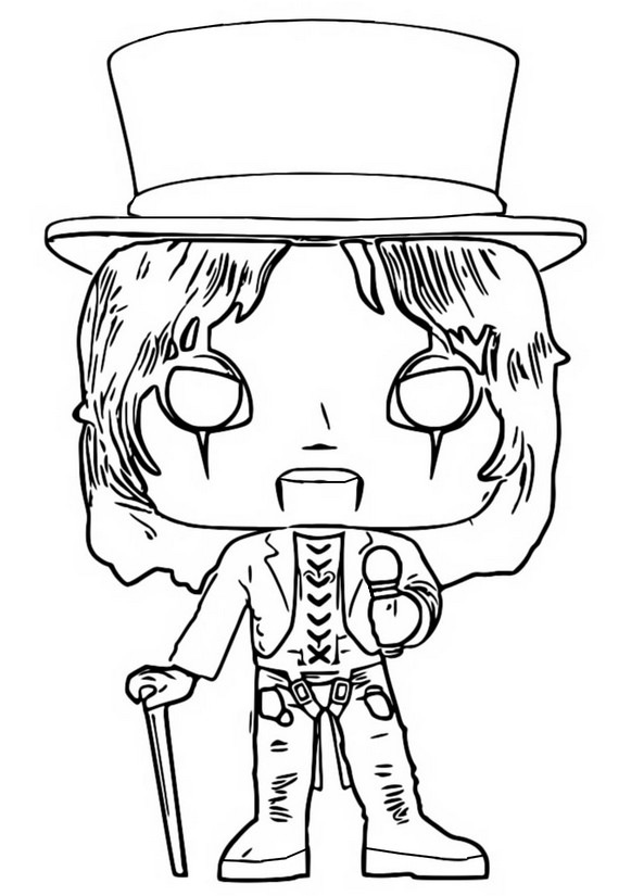 35 Funko Pop Coloring Pages Printable 23