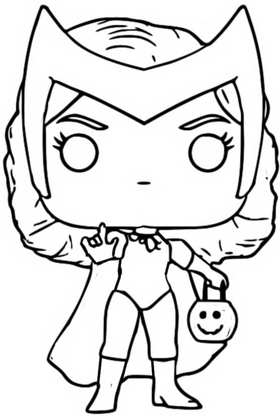 35 Funko Pop Coloring Pages Printable 27