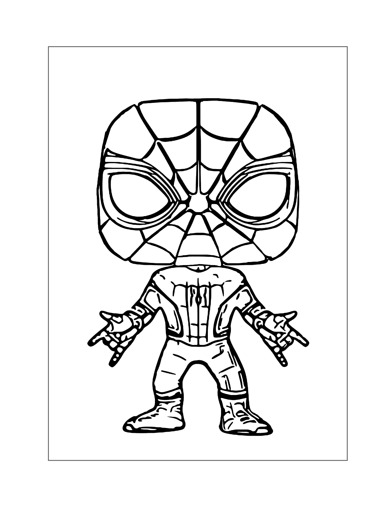 35 Funko Pop Coloring Pages Printable 33