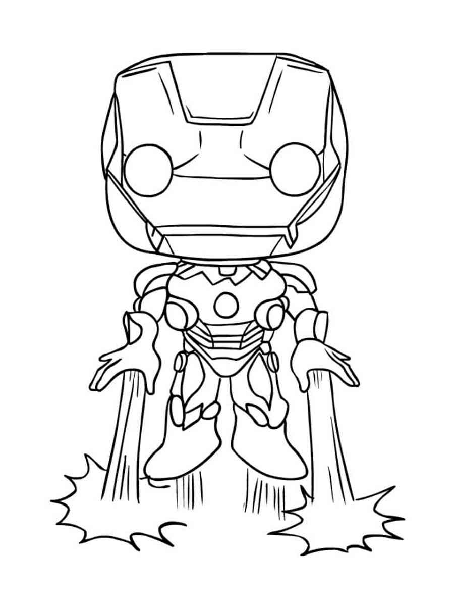 35 Funko Pop Coloring Pages Printable 4