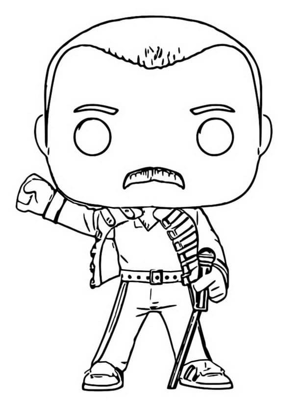 35 Funko Pop Coloring Pages Printable 7