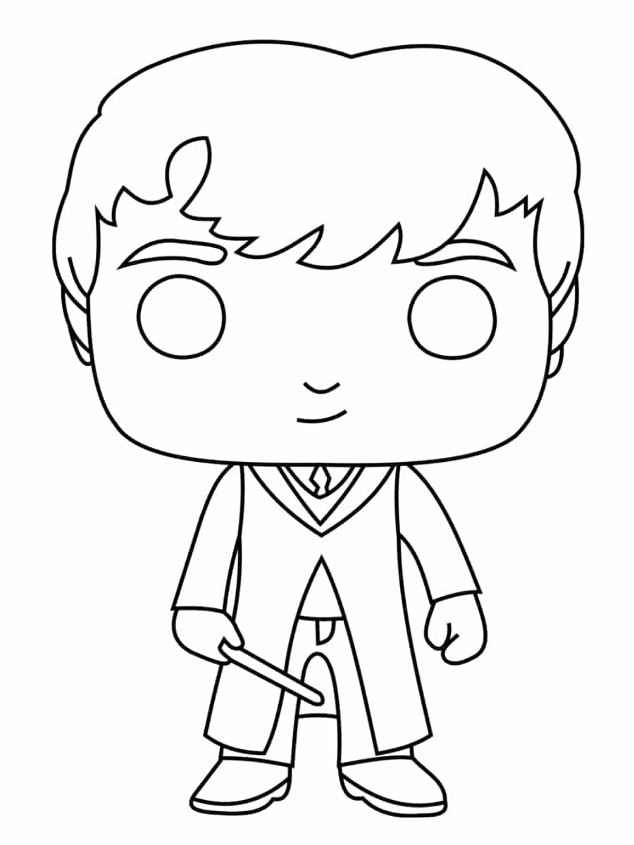 35 Funko Pop Coloring Pages Printable 8