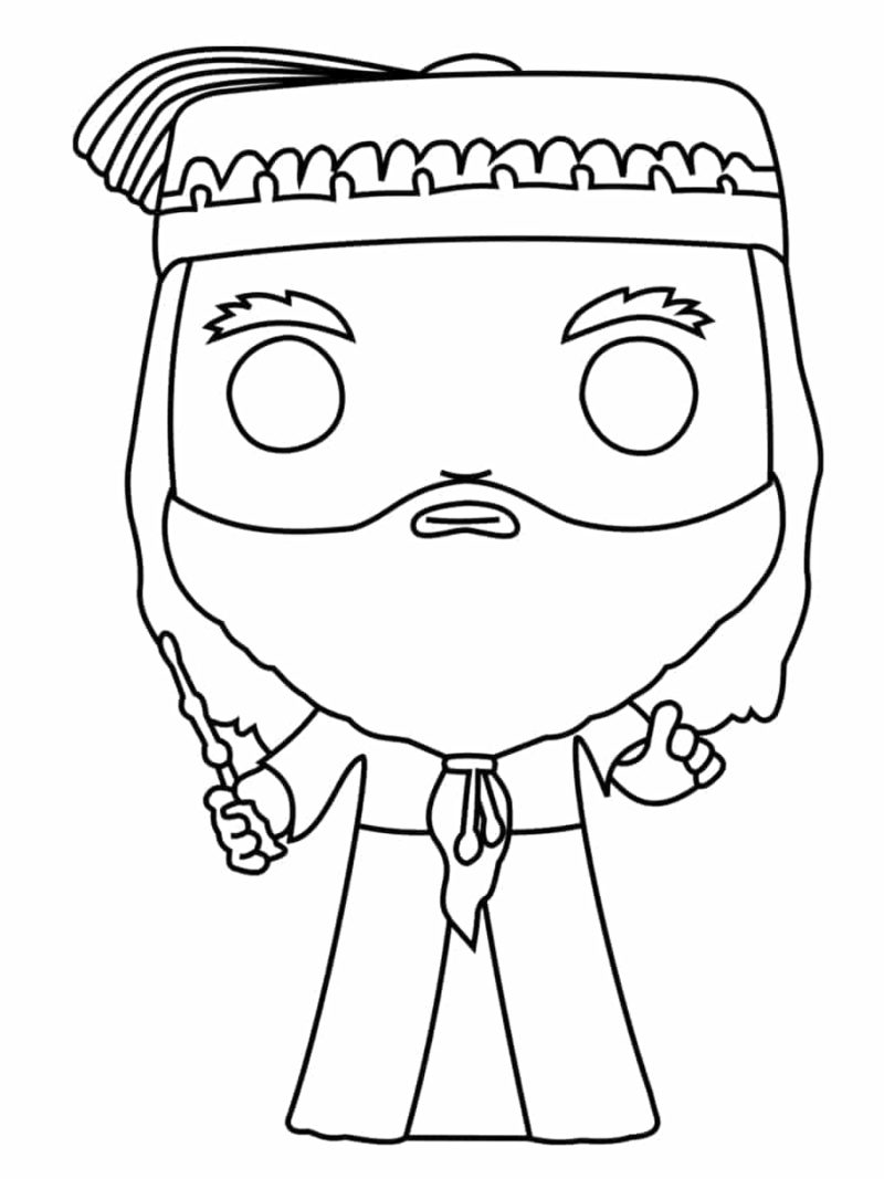 35 Funko Pop Coloring Pages Printable 9