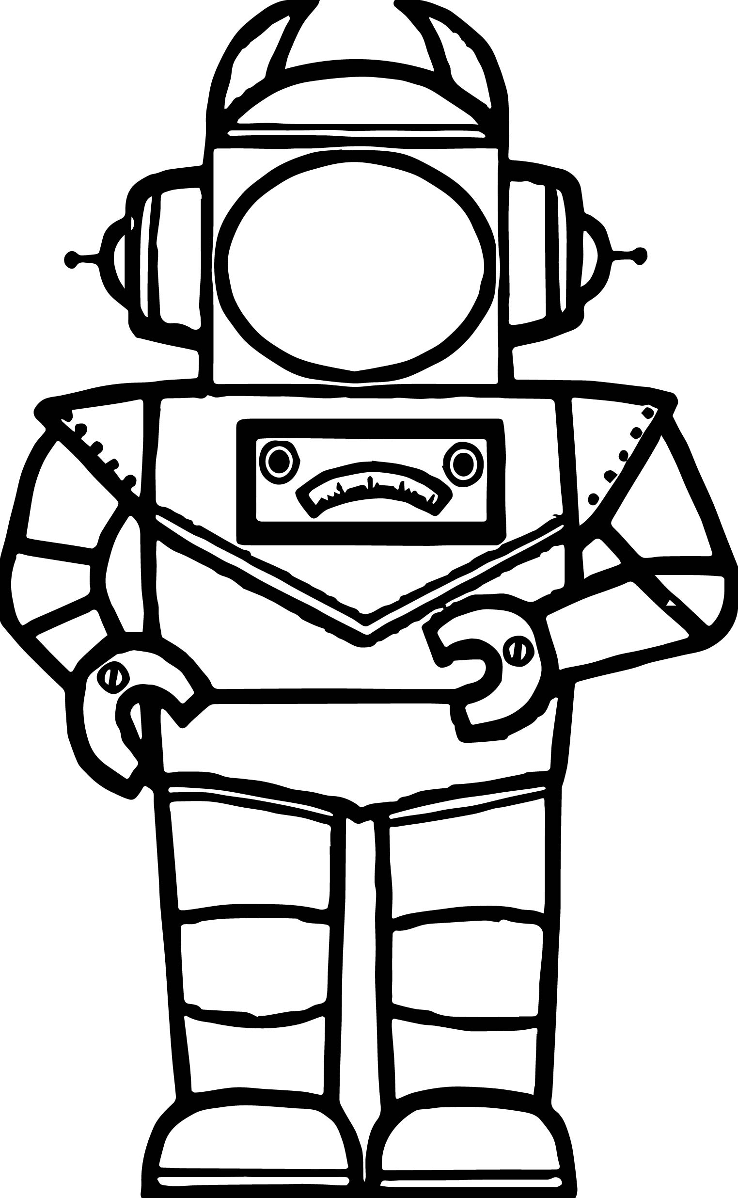 35 Robot Coloring Pages Printable 13