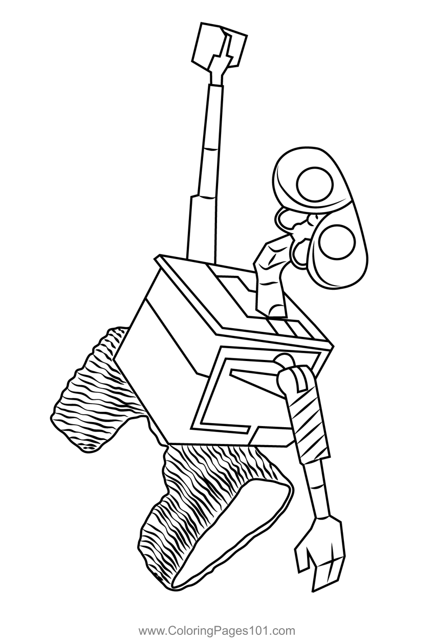 35 Robot Coloring Pages Printable 19