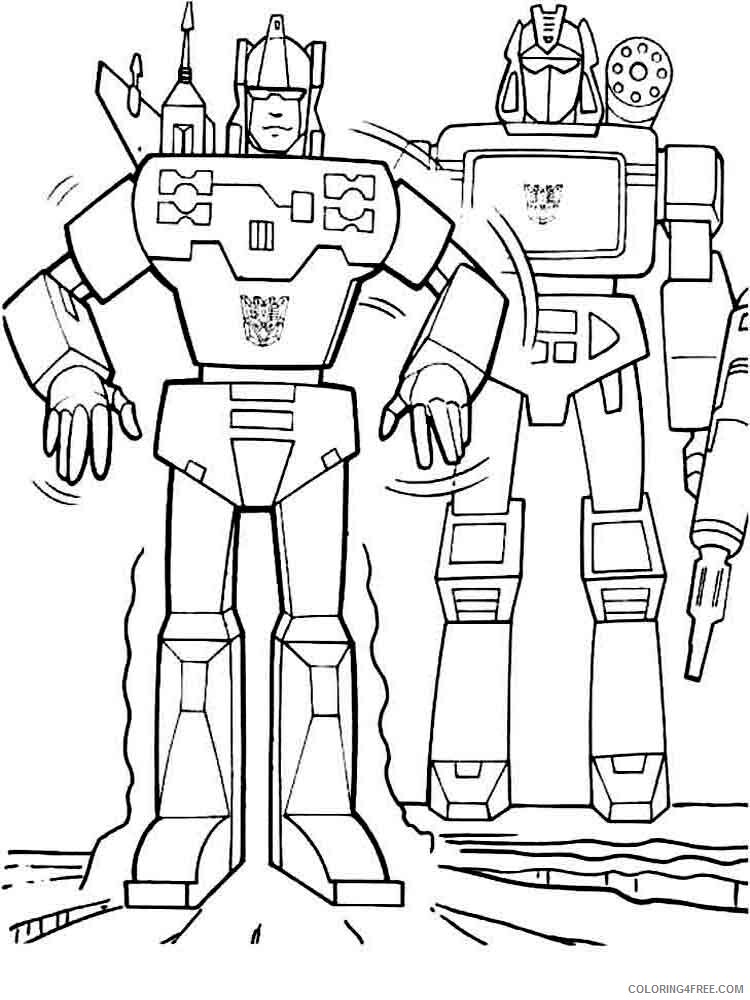 35 Robot Coloring Pages Printable 23