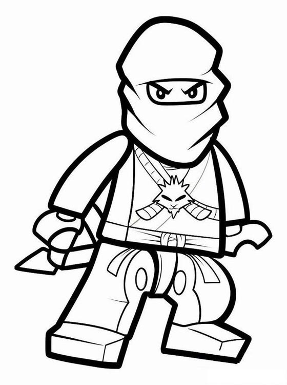 35 Thrilling Lego Ninjago Coloring Pages Printable 14