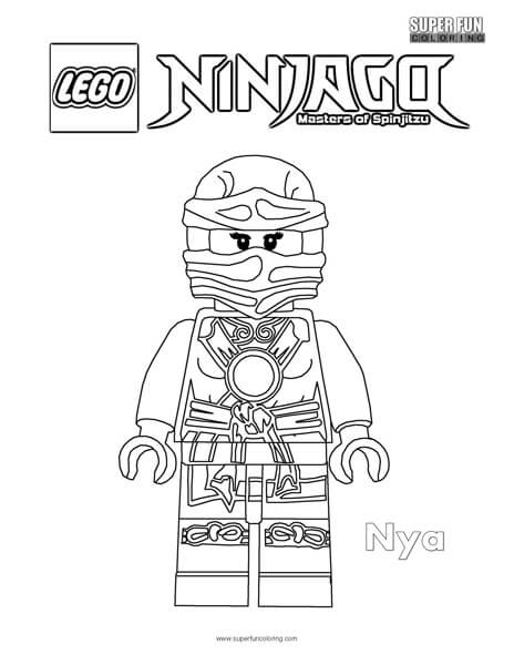 35 Thrilling Lego Ninjago Coloring Pages Printable 15