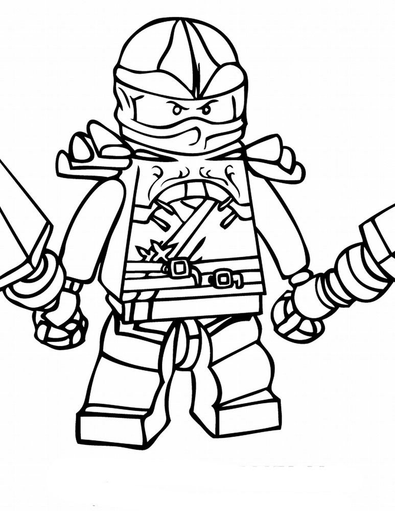 35 Thrilling Lego Ninjago Coloring Pages Printable 17