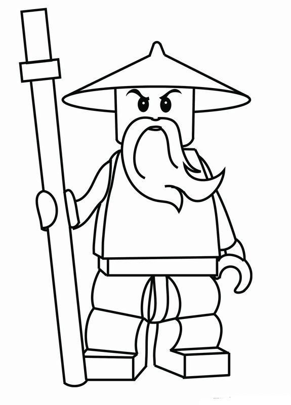 35 Thrilling Lego Ninjago Coloring Pages Printable 18