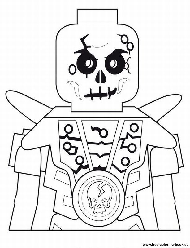 35 Thrilling Lego Ninjago Coloring Pages Printable 19