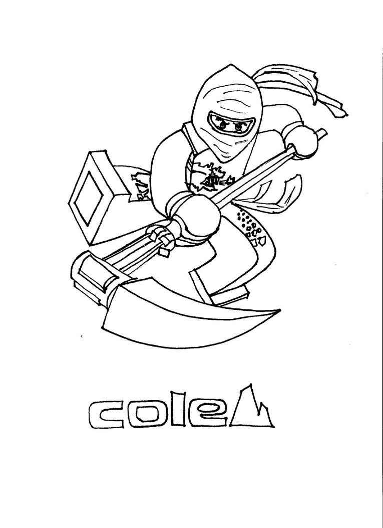 35 Thrilling Lego Ninjago Coloring Pages Printable 2