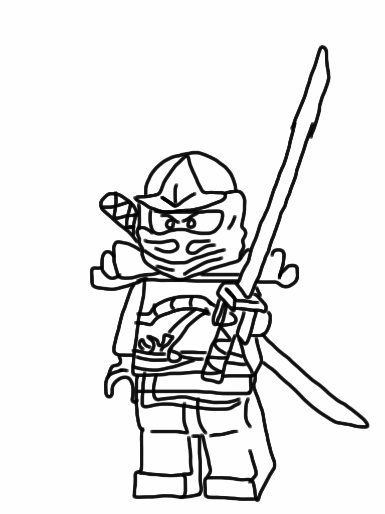 35 Thrilling Lego Ninjago Coloring Pages Printable 28