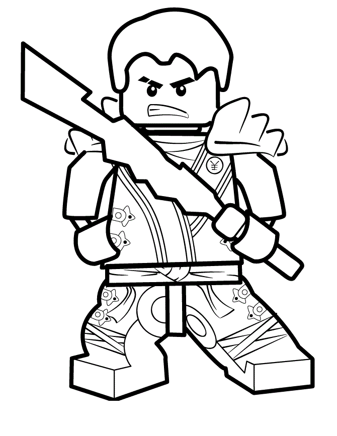 35 Thrilling Lego Ninjago Coloring Pages Printable 29