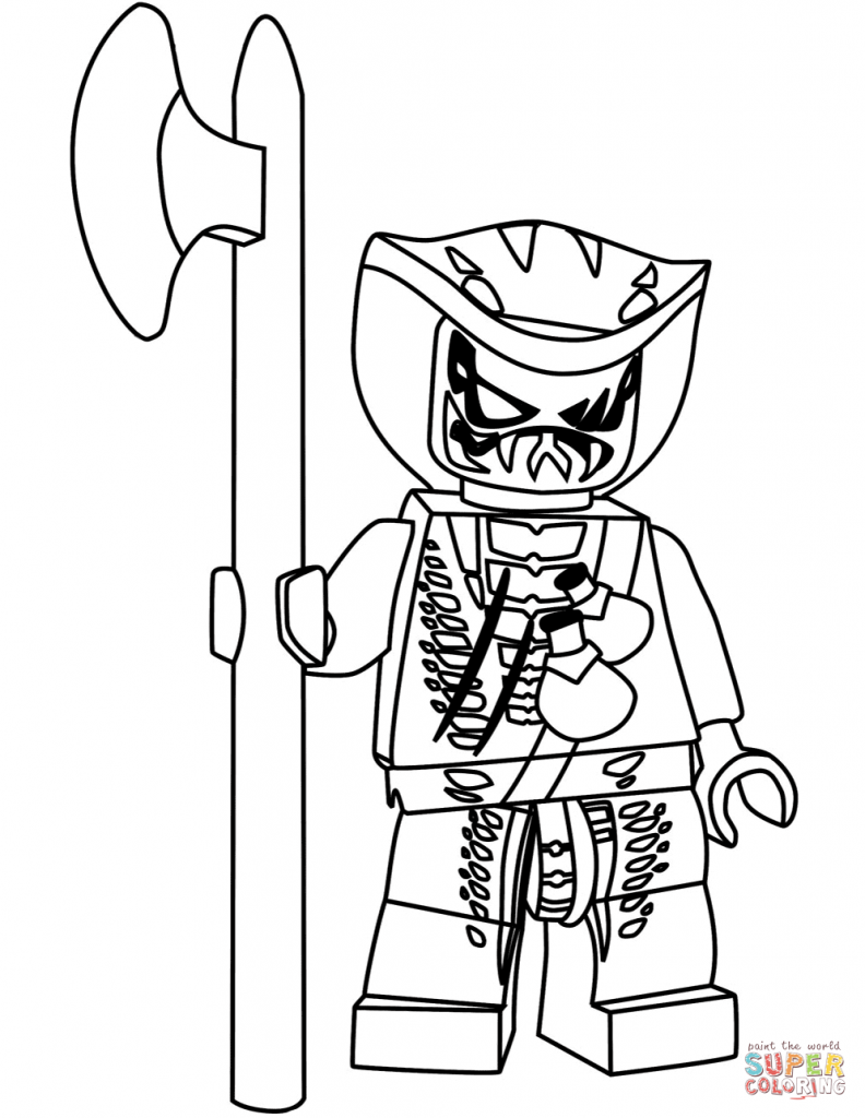 35 Thrilling Lego Ninjago Coloring Pages Printable 33