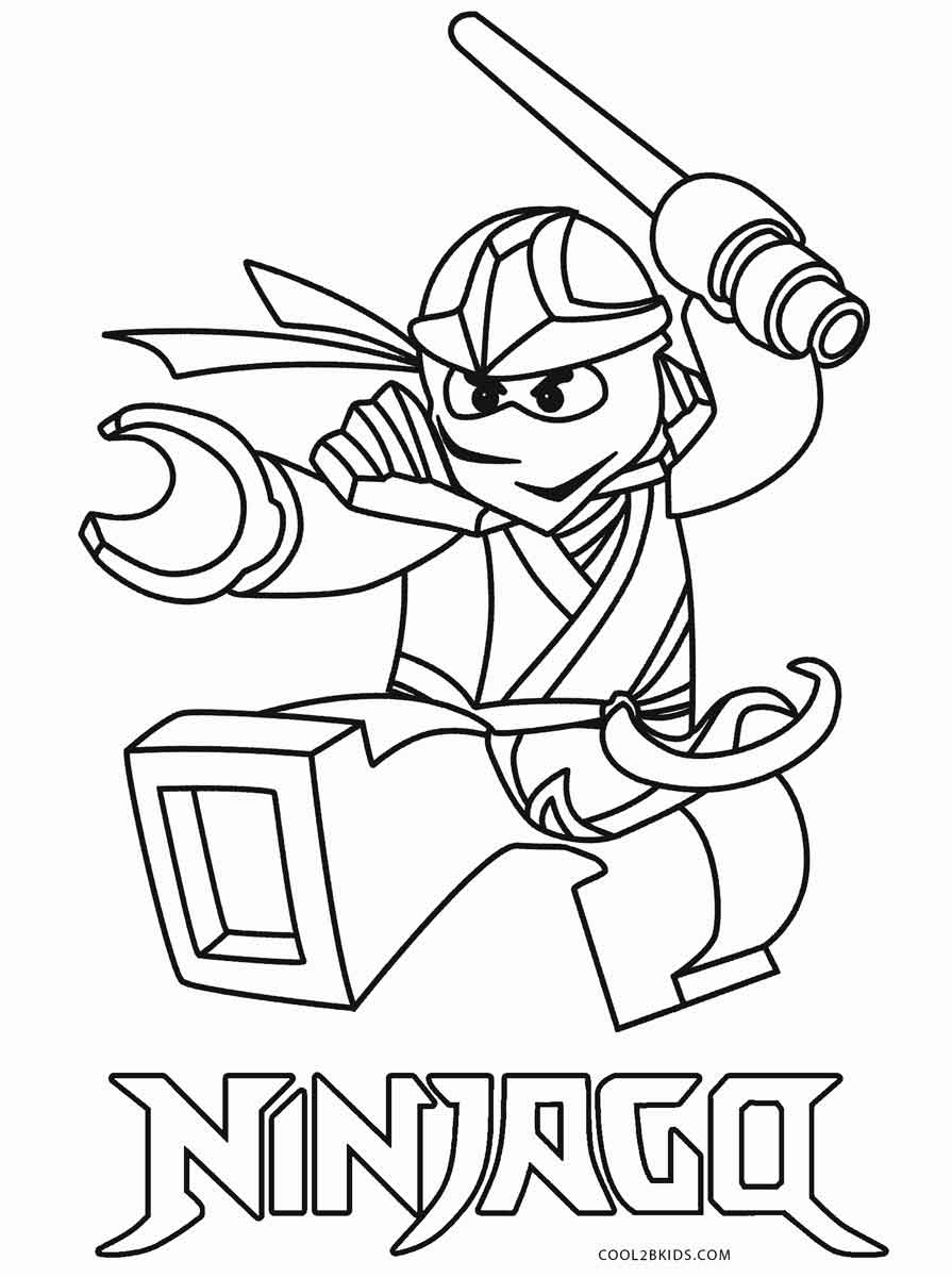 35 Thrilling Lego Ninjago Coloring Pages Printable 4