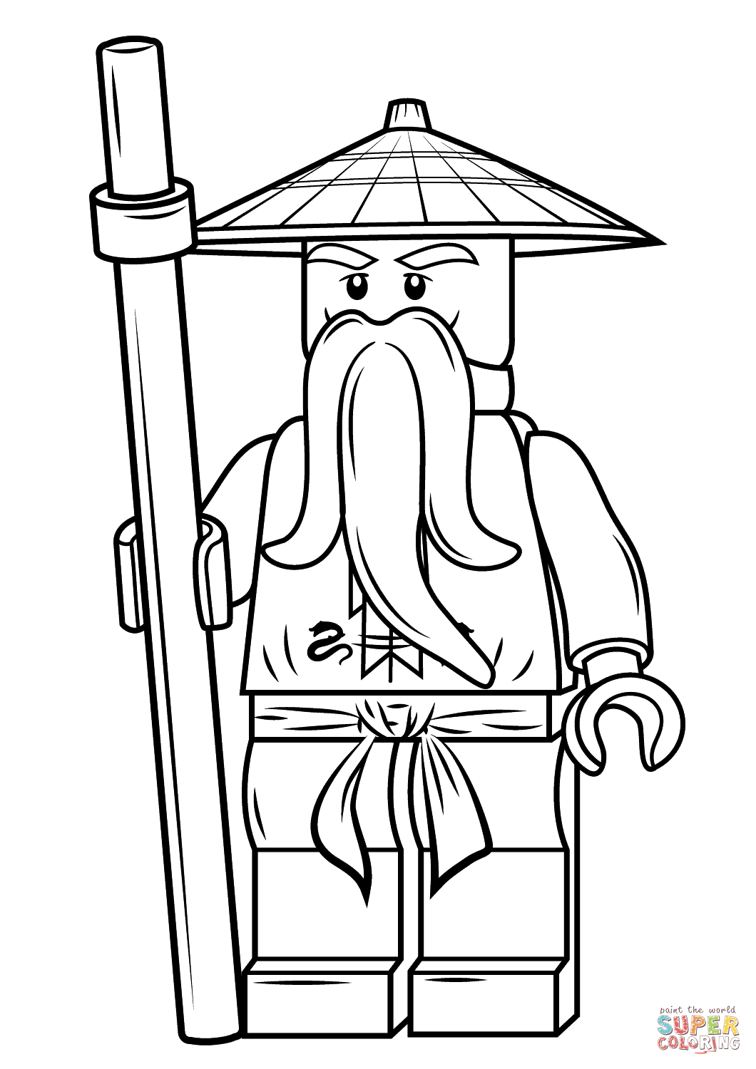 35 Thrilling Lego Ninjago Coloring Pages Printable 9