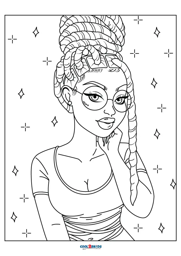 36 Free Printable Baddie Coloring Pages Printable 34