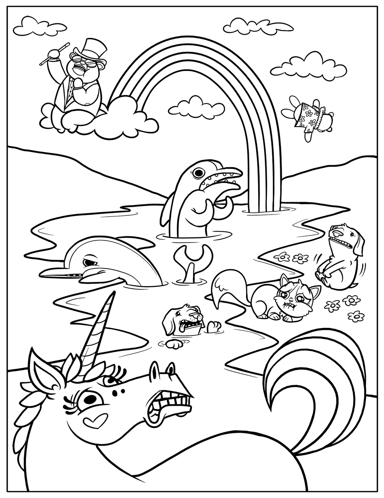 36 Playground Fun Coloring Pages Printable 21