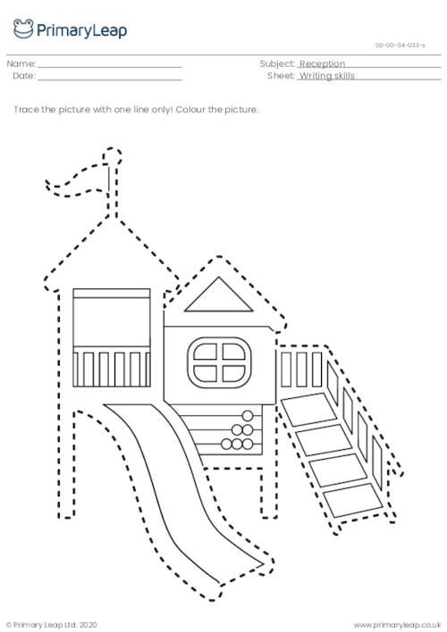 36 Playground Fun Coloring Pages Printable 35