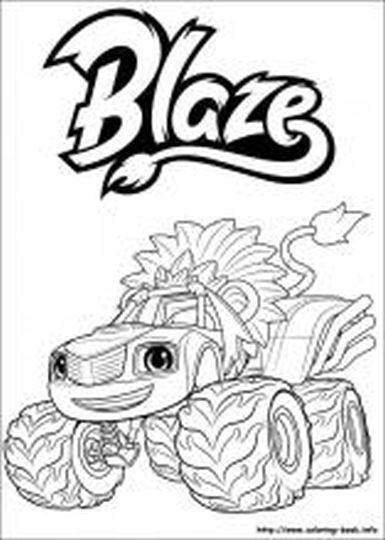 37 Blaze and the Monster Machines Coloring Pages Printable 23