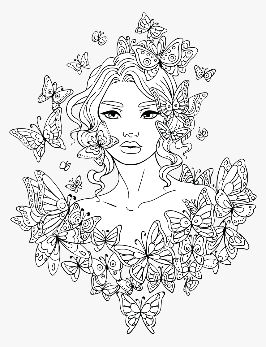 37 Complex Coloring Pages for Teens and Adults Printable 16