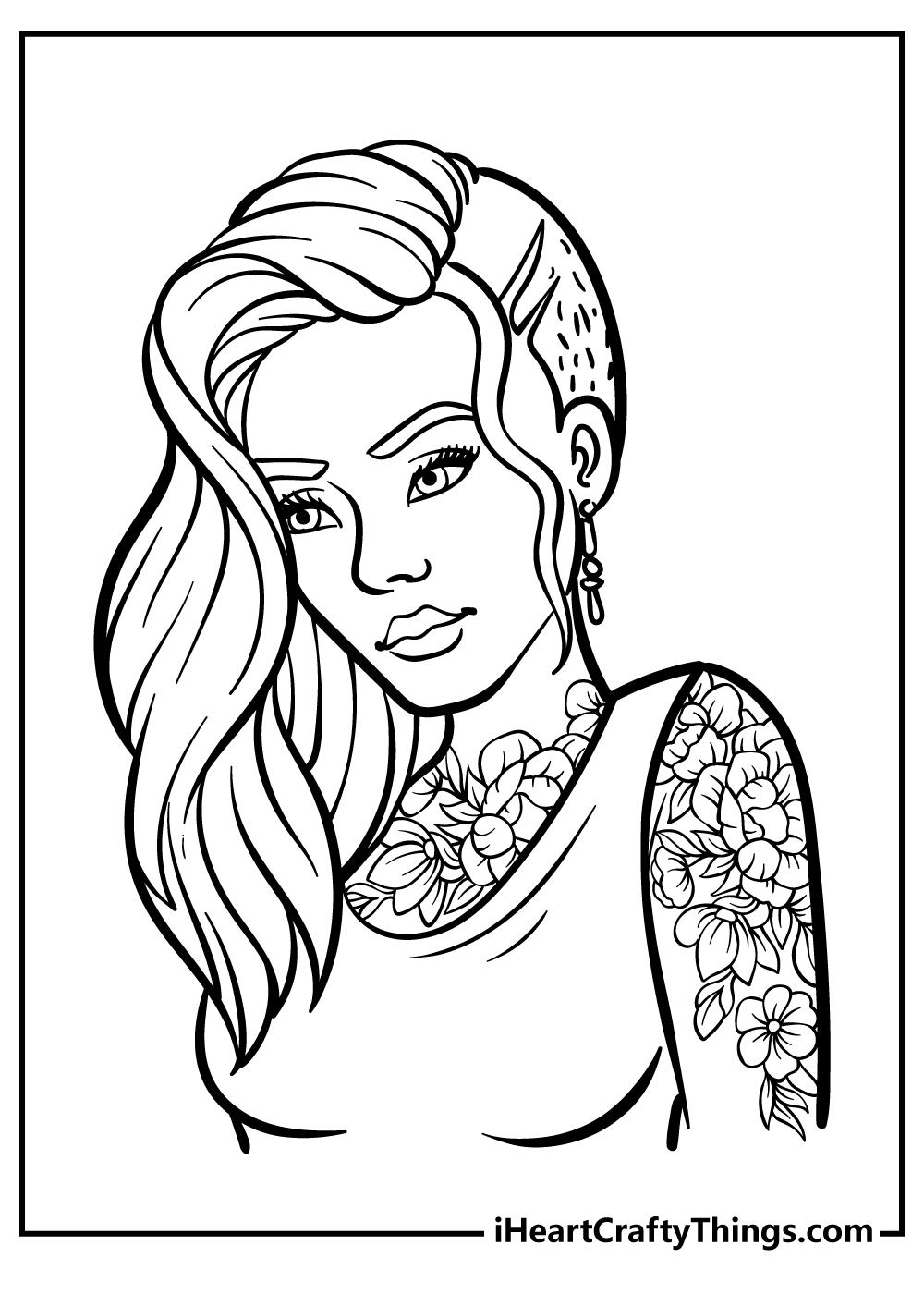 37 Complex Coloring Pages for Teens and Adults Printable 24