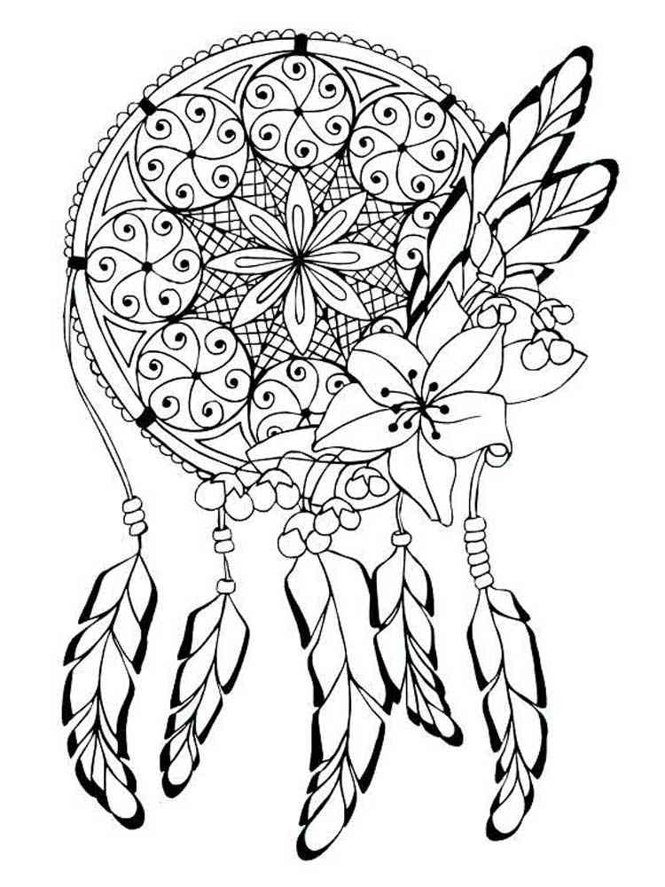 37 Complex Coloring Pages for Teens and Adults Printable 25