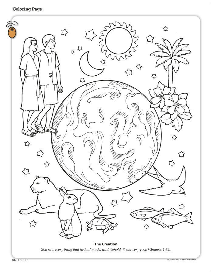 37 Creation Coloring Pages Printable 20