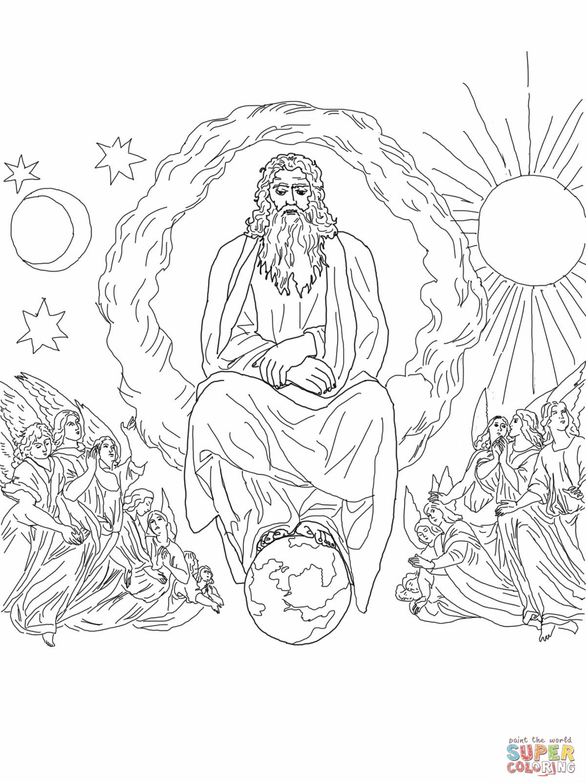 37 Creation Coloring Pages Printable 22