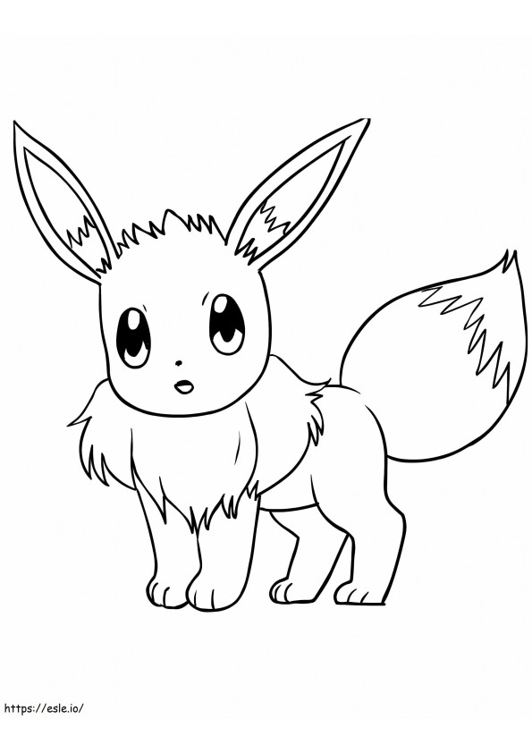 37 Cute Eevee Coloring Pages Printable 22