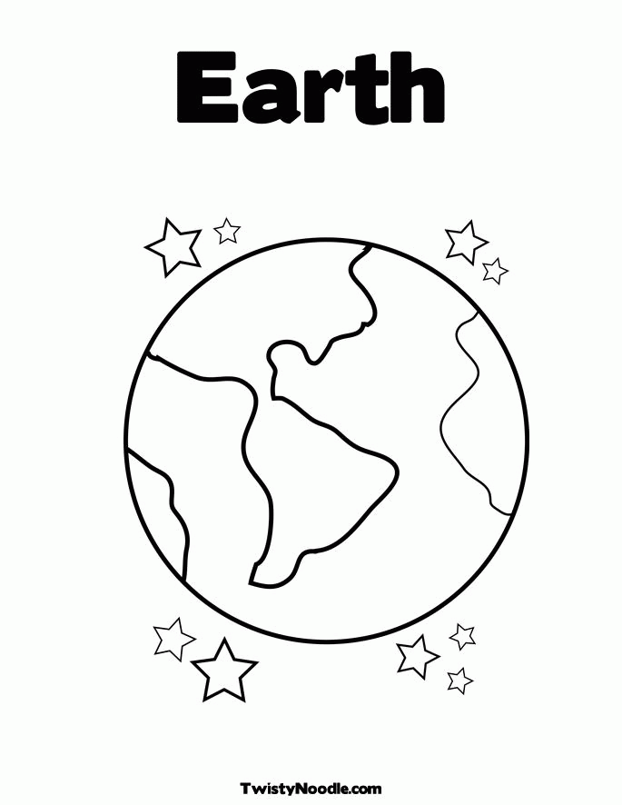 37 Earth Coloring Pages for Kids Printable 25