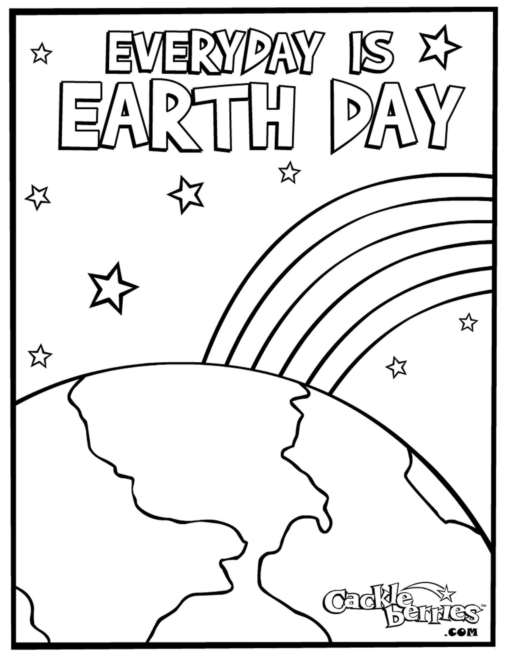 37 Earth Coloring Pages for Kids Printable 26