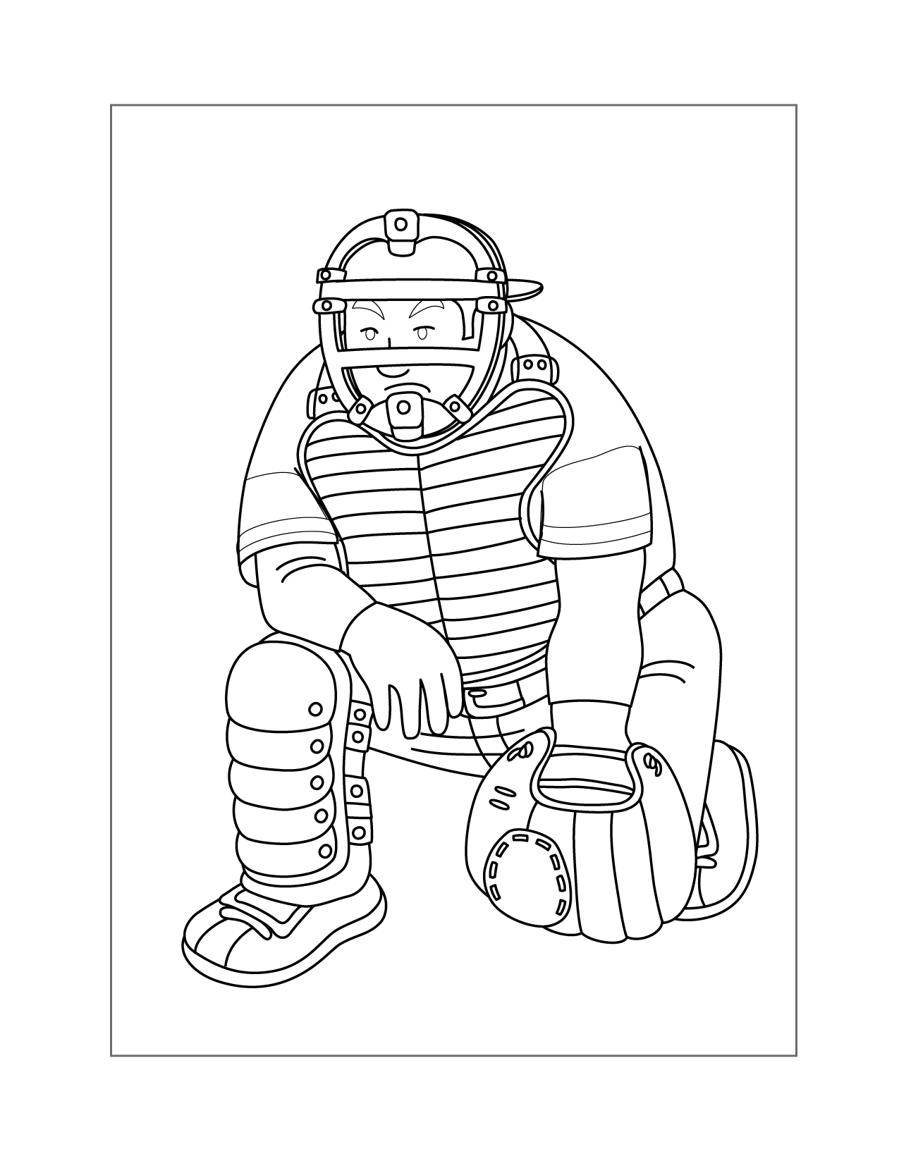 37 Exciting Baseball Coloring Pages Printable 16