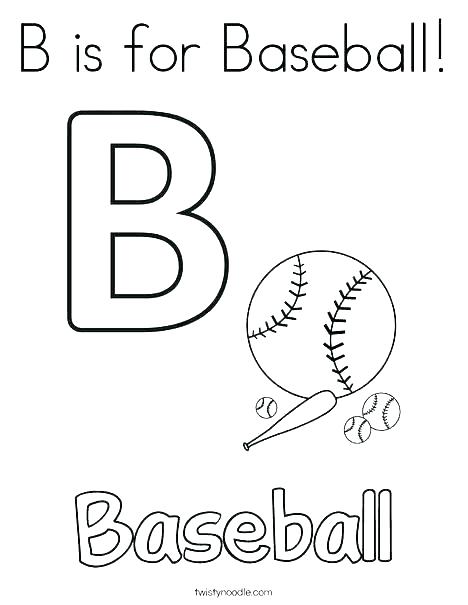 37 Exciting Baseball Coloring Pages Printable 20