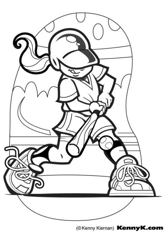 37 Exciting Baseball Coloring Pages Printable 21