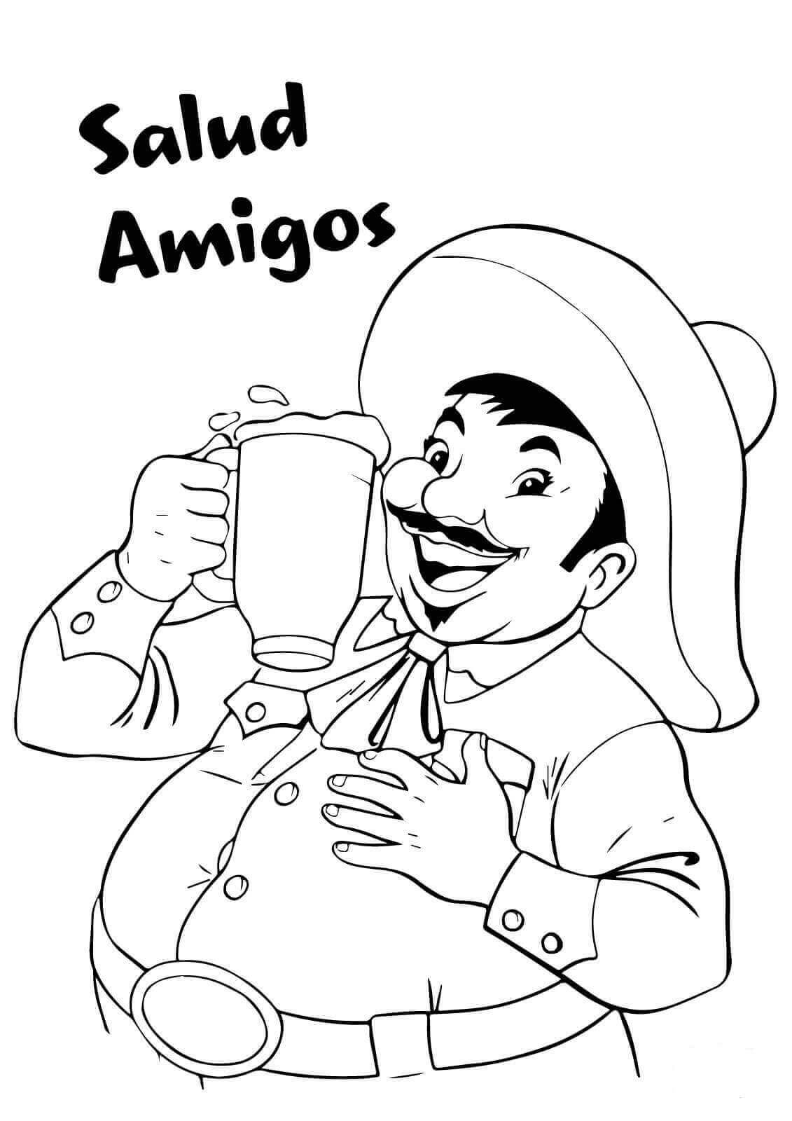 37 Free Cinco de Mayo Coloring Pages Printable 23