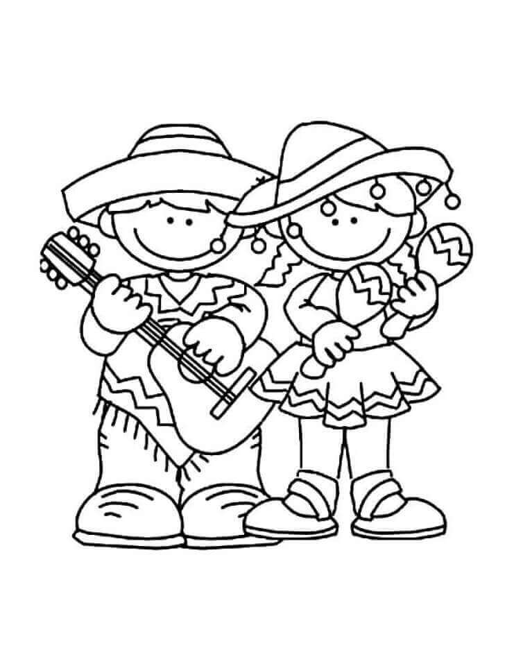 37 Free Cinco de Mayo Coloring Pages Printable 25