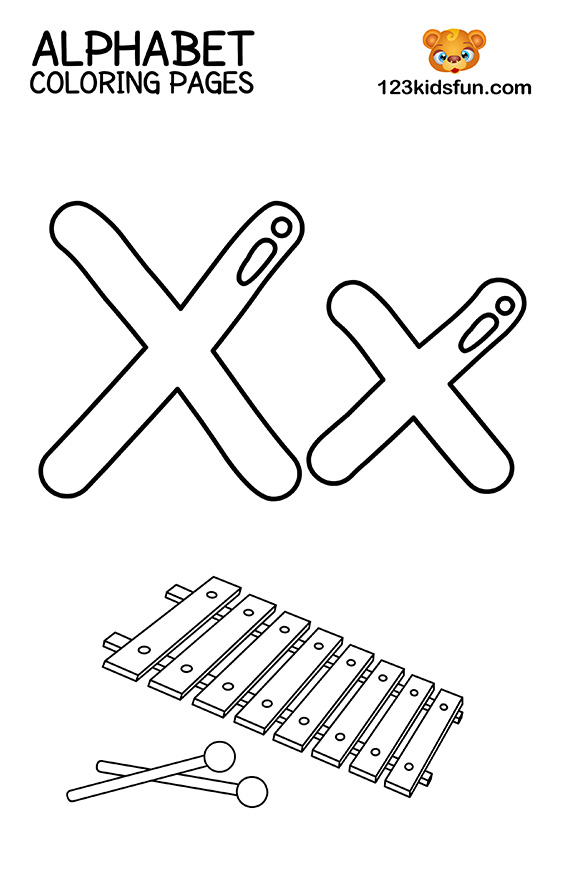 37 Fun Xylophone Coloring Pages Printable 20