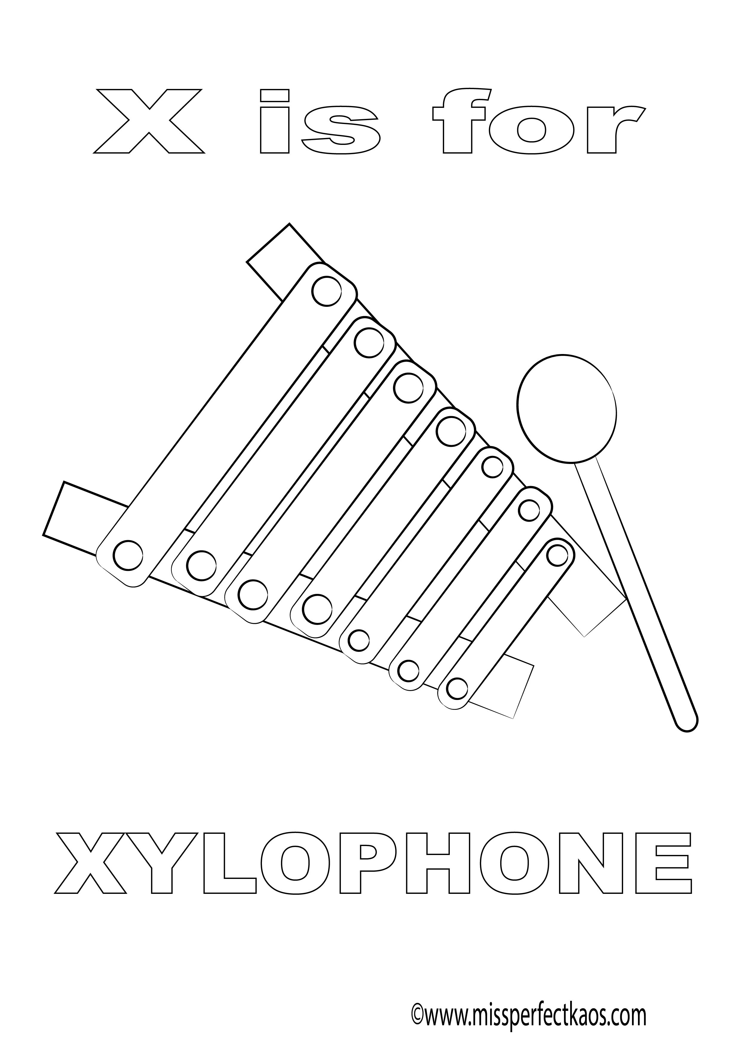 37 Fun Xylophone Coloring Pages Printable 31