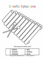 37 Fun Xylophone Coloring Pages Printable 32