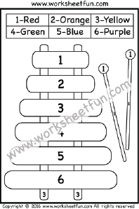 37 Fun Xylophone Coloring Pages Printable 9